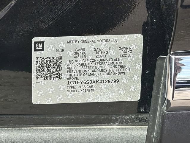 2019 Chevrolet Bolt EV LT