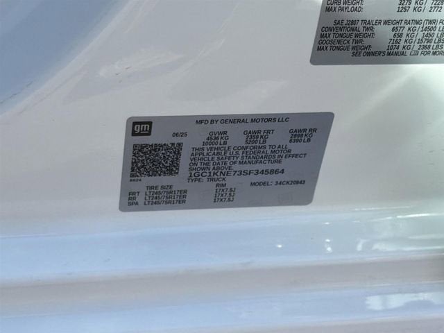 2025 Chevrolet Silverado 2500 HD LT