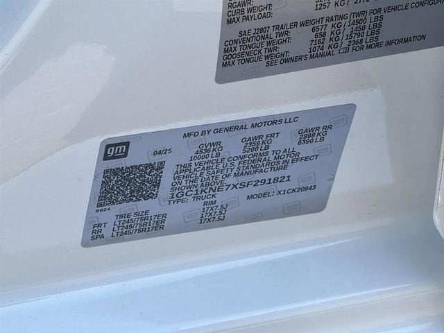 2025 Chevrolet Silverado 2500 HD LT