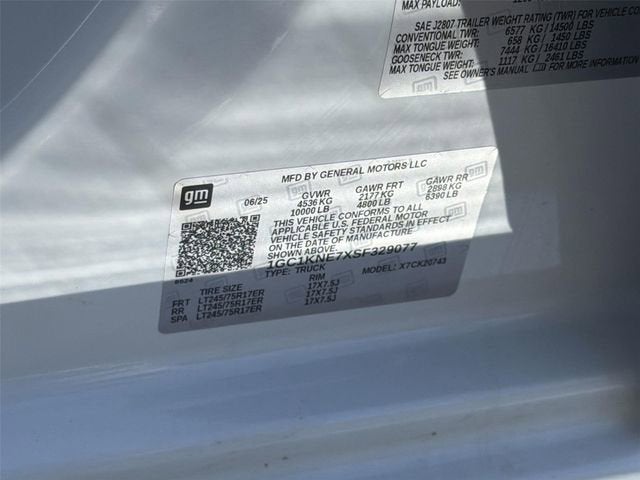 2025 Chevrolet Silverado 2500 HD LT