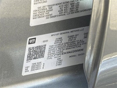 2022 Chevrolet Silverado 1500 LTD LT