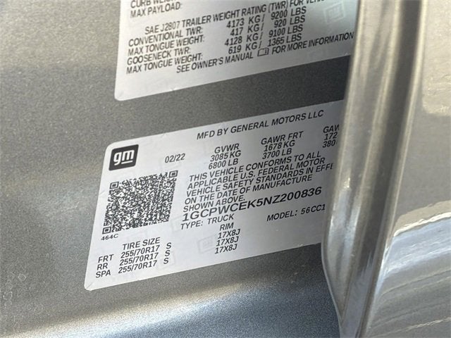 2022 Chevrolet Silverado 1500 LTD LT