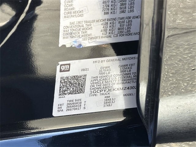 2021 Chevrolet Silverado 1500 LT