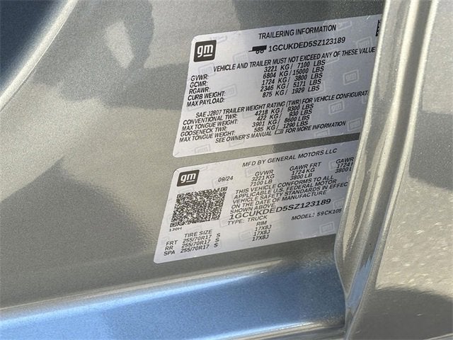 2025 Chevrolet Silverado 1500 LT