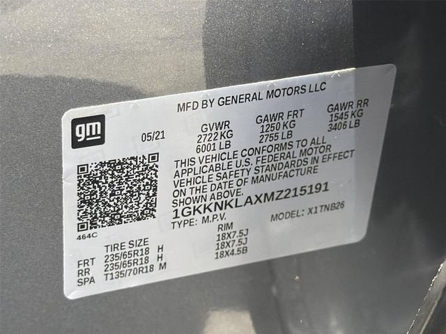 2021 GMC Acadia SLE
