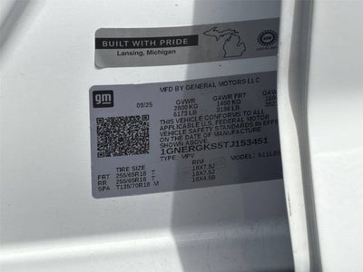 2026 Chevrolet Traverse LT