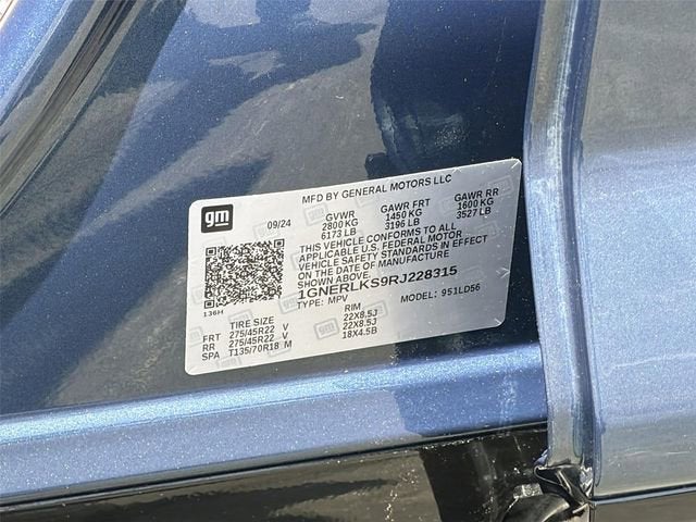 2024 Chevrolet Traverse RS