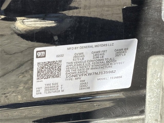 2022 Chevrolet Traverse LS