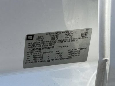 2017 Chevrolet Tahoe LT
