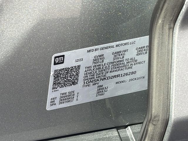 2024 Chevrolet Tahoe LT