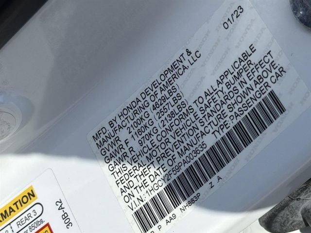 2023 Honda Accord Hybrid Sport