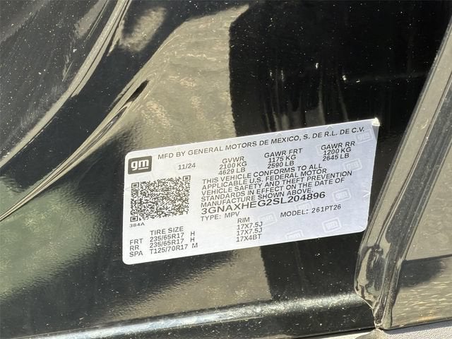 2025 Chevrolet Equinox LT