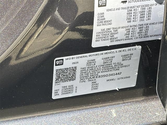 2025 GMC Sierra 1500 AT4