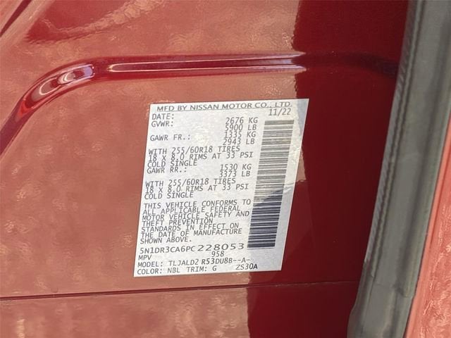 2023 Nissan Pathfinder SL FWD