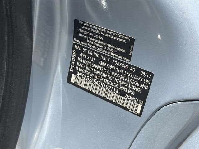 2014 Porsche Cayman S