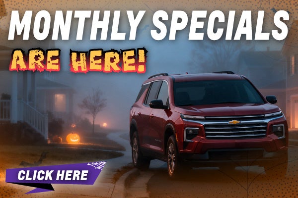 Monthly Specials Are Here!
