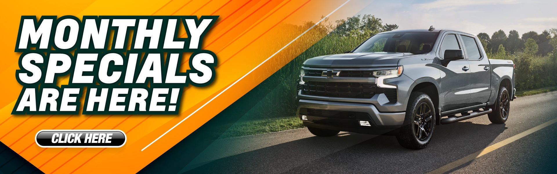 Monthly Specials Are Here