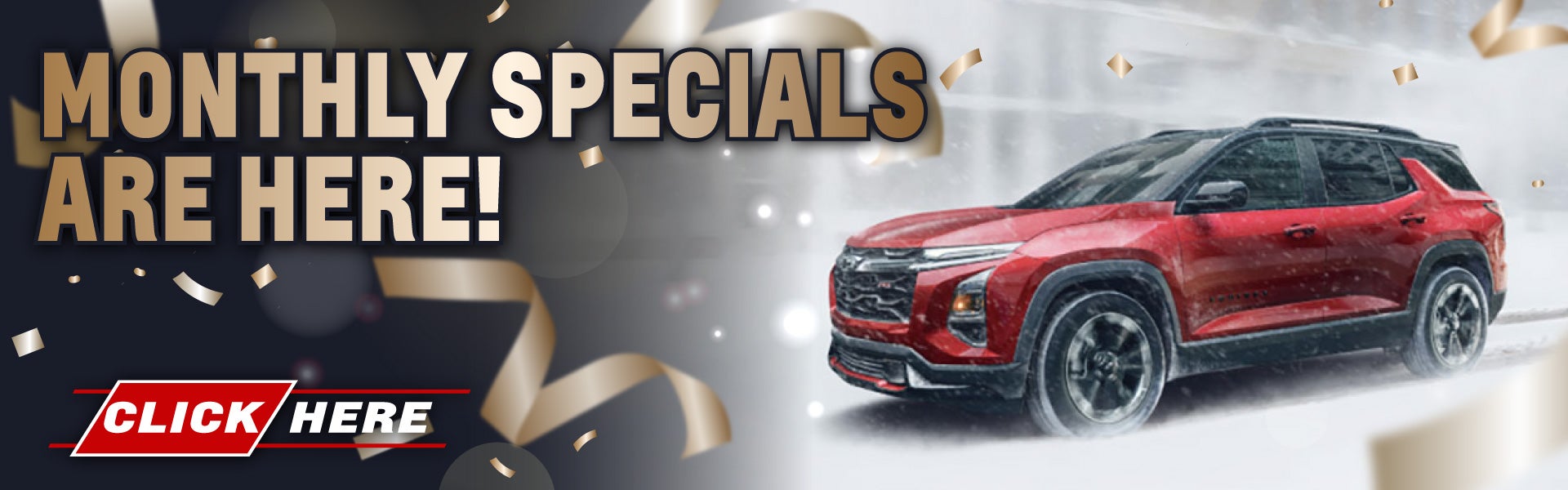 Monthly Specials Page