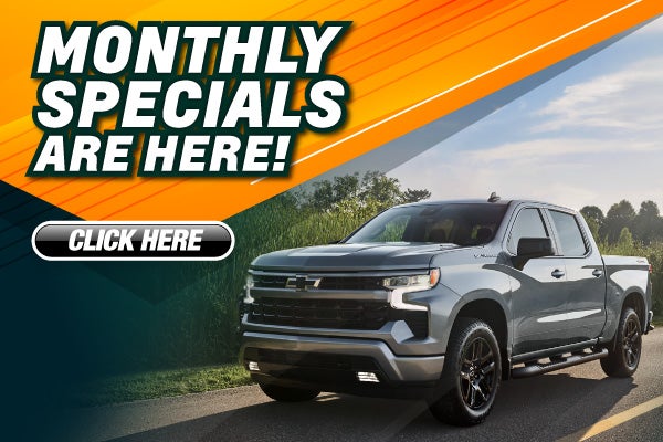 Monthly Specials Are Here