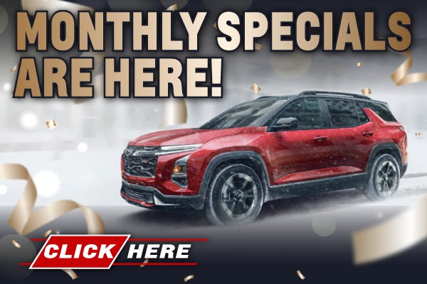 Monthly Specials Page